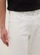 White denim Bermuda shorts in stretch cotton, regular fit_3