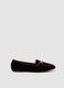 Brown loafers with gold-tone horsebit_0