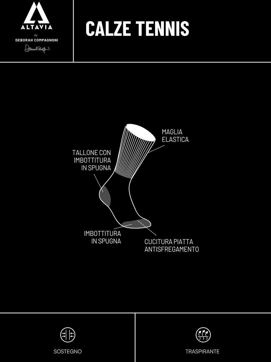 Tie Dye Effect Tennis Socks ALTAVIA WITH DEBORAH COMPAGNONI_3