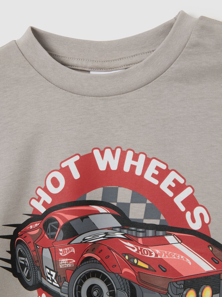 Beige regular fit pure cotton child's T-shirt_2