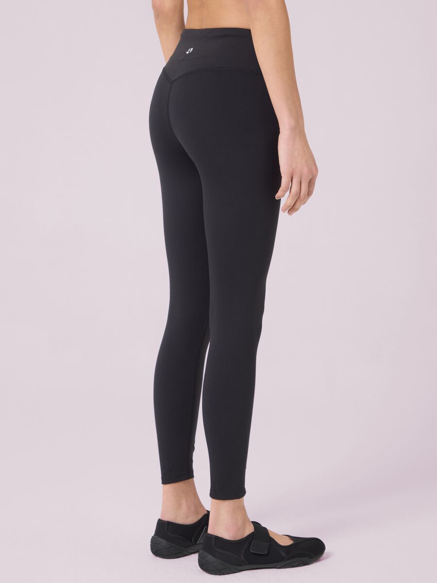 High-waisted technical fabric leggings ALTAVIA STUDIO_2
