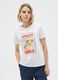 White pure cotton regular fit T-shirt_1