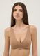 Beige Bra with Removable Padding_0