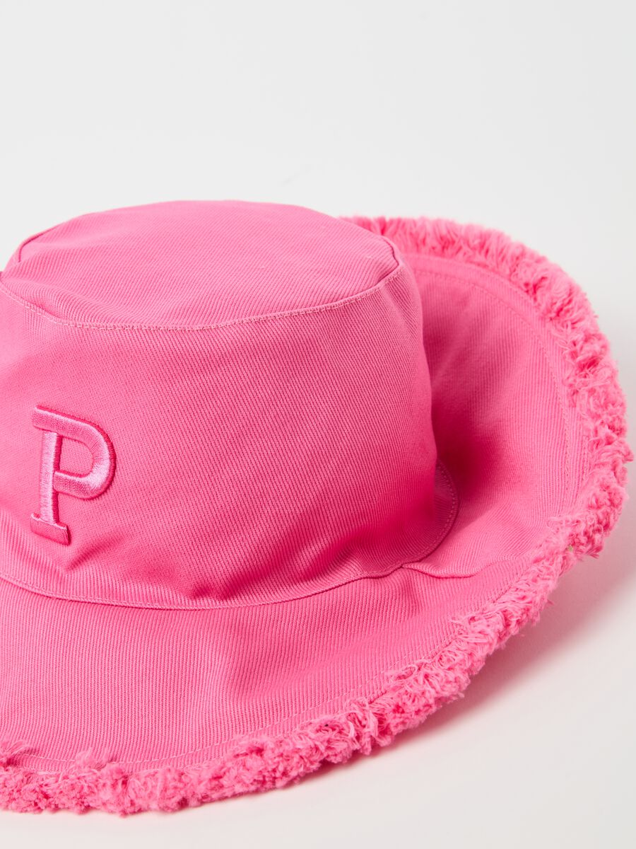 Sombrero de algodón con logo bordado_1