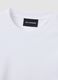 White boxy-fit T-shirt in cotton and viscose blend_5