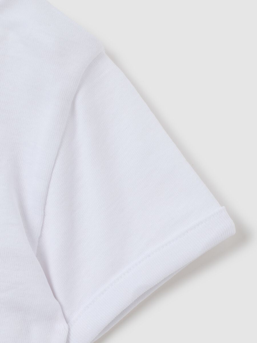 Children's regular fit multicolour pure cotton t-shirt twin pack_2