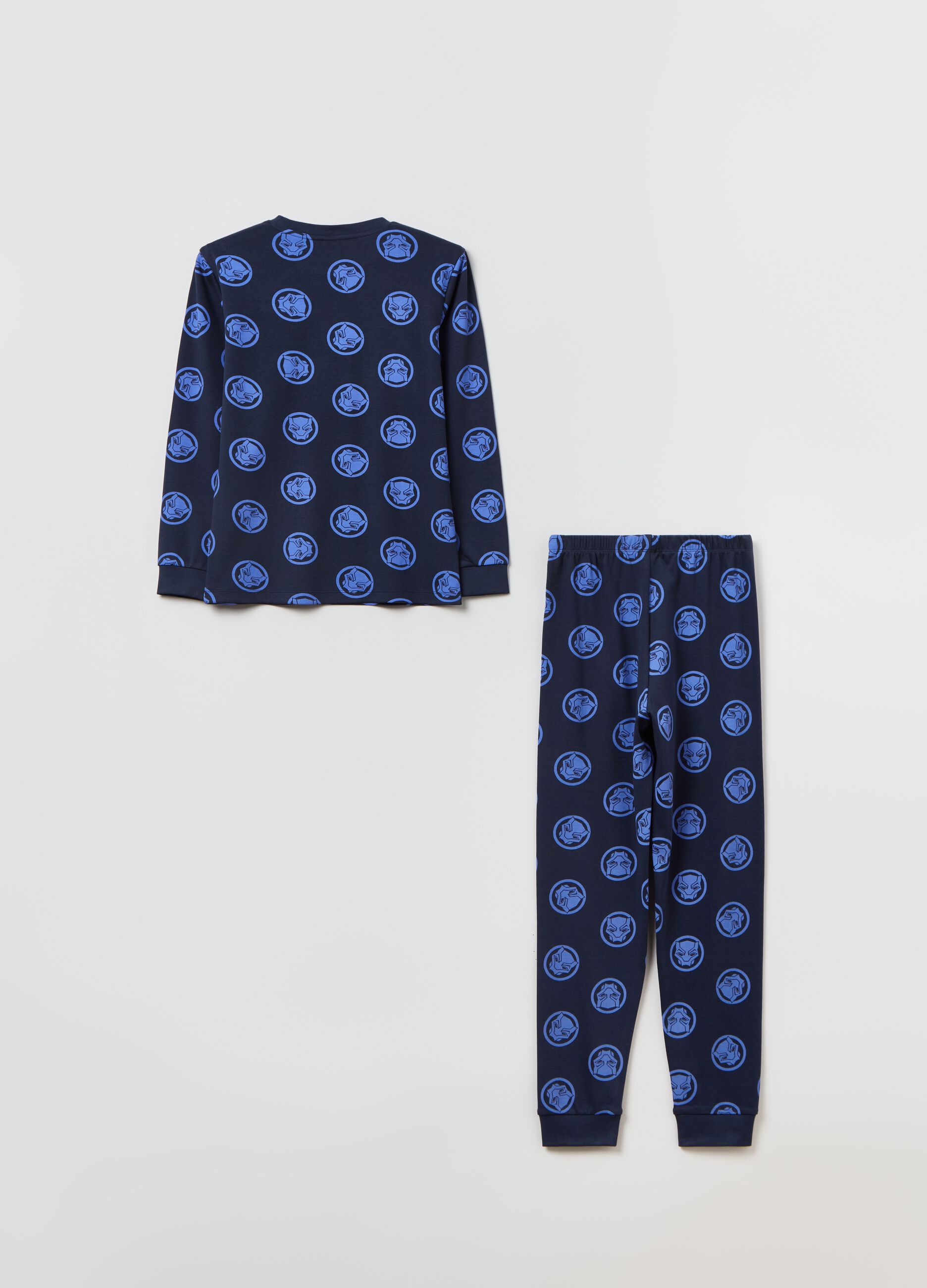 Cotton pyjamas with Black Panther print_1