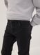 Boys&rsquo; black denim stretch-cotton jeans, regular fit_2