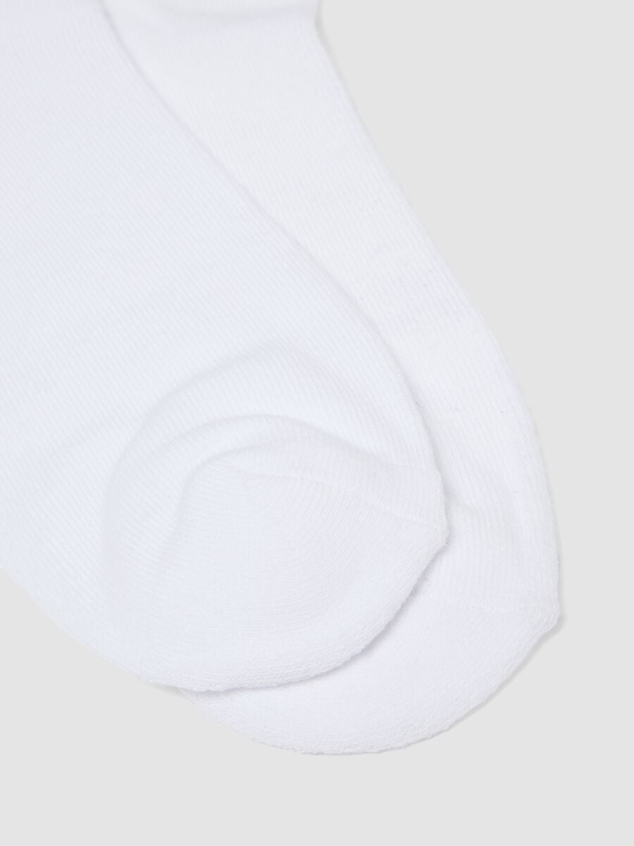 3er-Pack wei&szlig;e Sportsocken in Kn&ouml;chelh&ouml;he aus Bio-Baumwolle_1