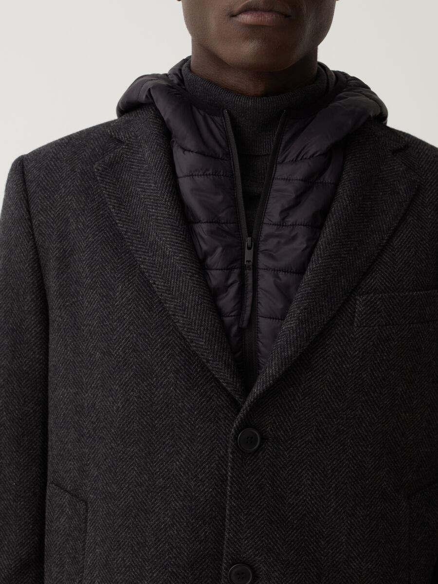 The Perfect Item coat with full-zip down jacket_3
