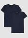 Two-pack of blue stretch T-shirts_4