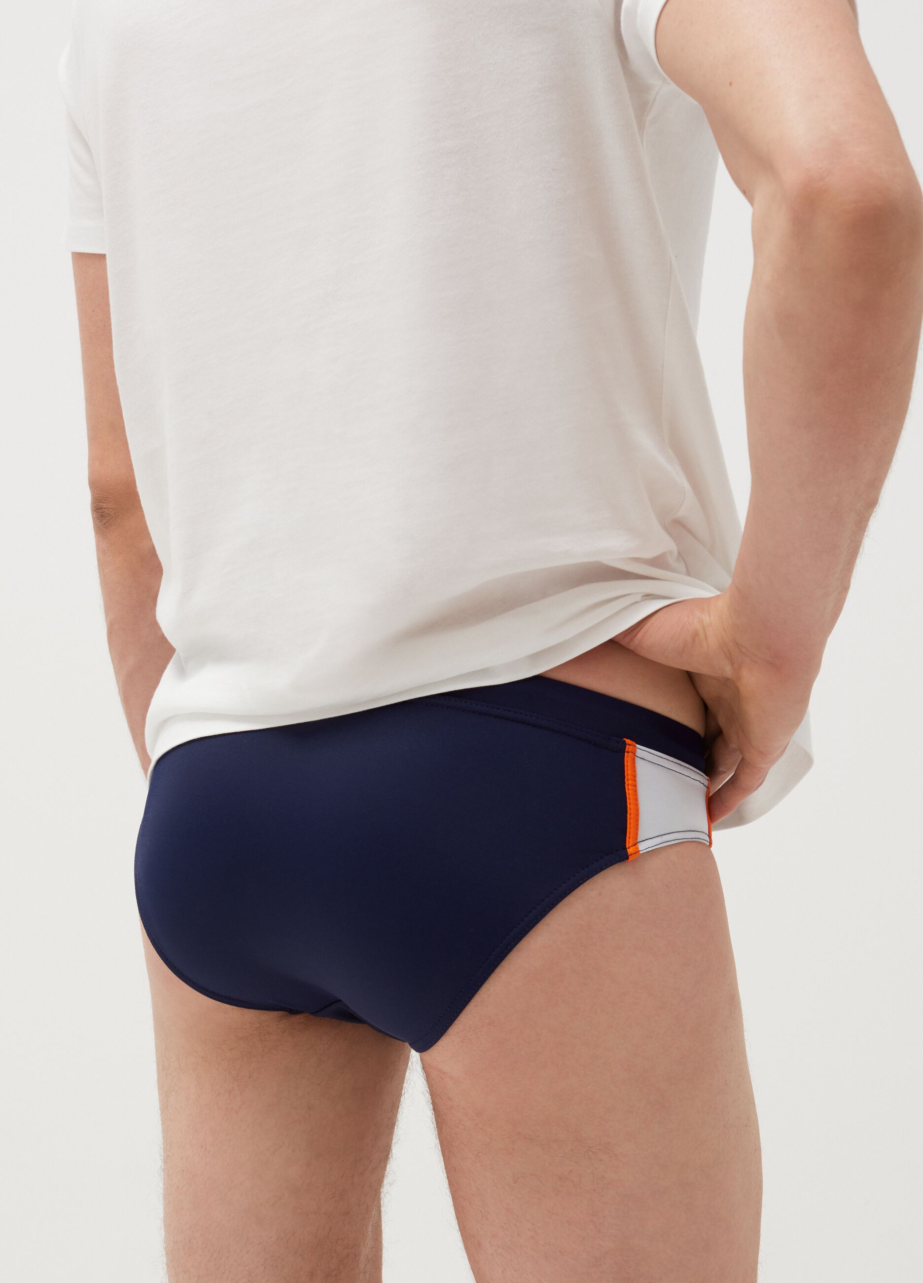 Maui and Sons swim briefs with drawstring