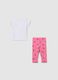 Stretch cotton jogging set with Minnie Mouse and Daisy Duck print_1