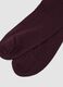 2-pack of navy and burgundy long socks in cotton and cashmere blend_1