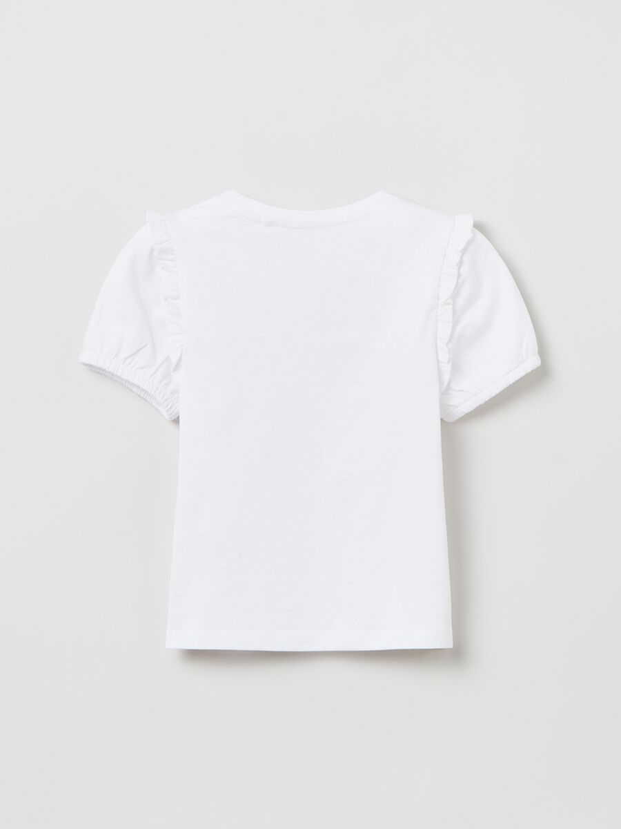 Camiseta de algodón con volantes_1