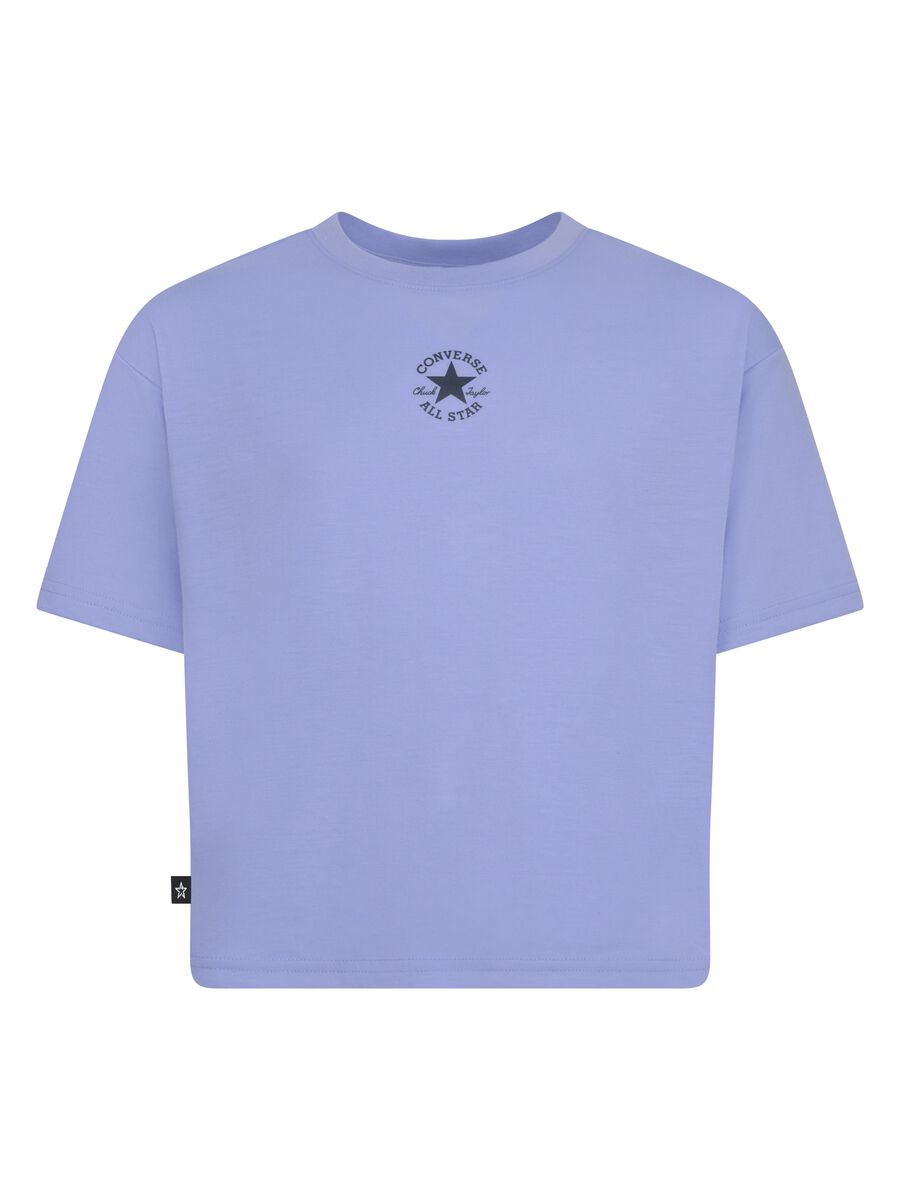 Camiseta boxy fit con logo Chuck Patch estampado_0