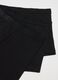 Tripack stretch cotton black boxer shorts regular fit_5