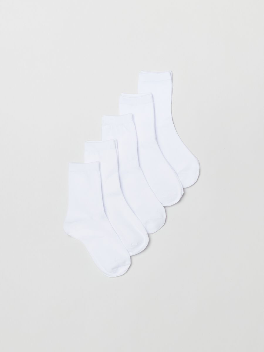 Five-pair pack short stretch socks_0