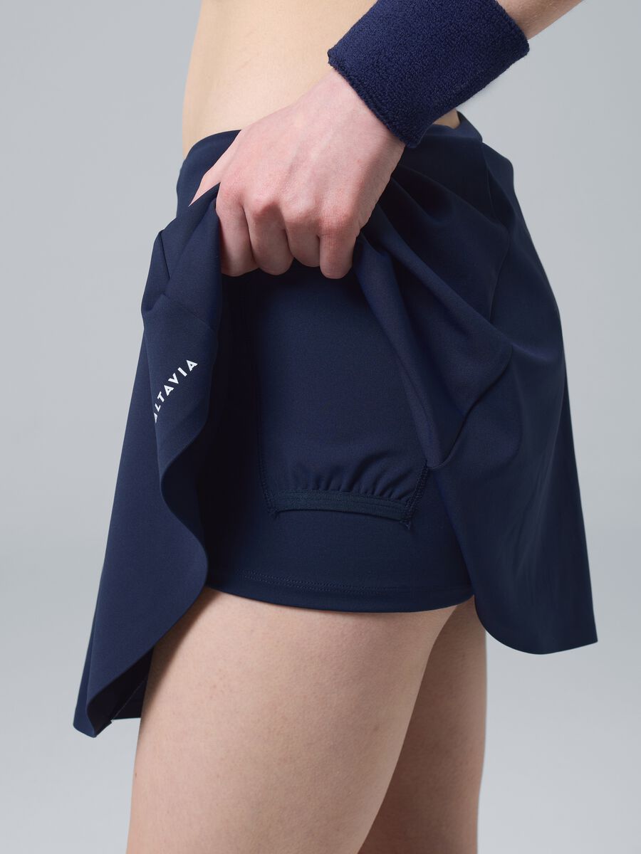 Blaue Sportskorts ALTAVIA COURT aus elastischem Funktionsmaterial mit integrierter Short_3