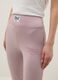 Rosa Regular Fit Leggings mit Everlast Logo_3