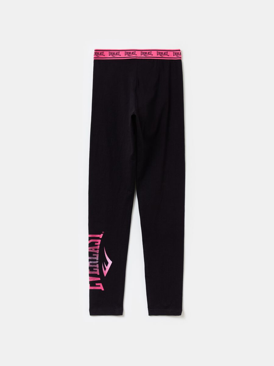 Leggings with crossover elastic and V cut_1