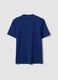 Blue Supima cotton crew-neck T-shirt, regular fit_6