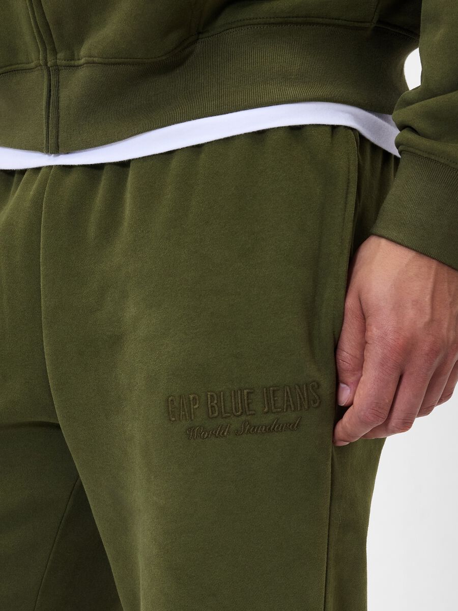 Gr&uuml;ne Baumwoll-Mischgewebe Hose_3