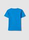 Sky blue pure cotton kids&rsquo; T-shirt, regular fit_1