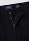 Black straight-leg stretch cotton twill trousers_2