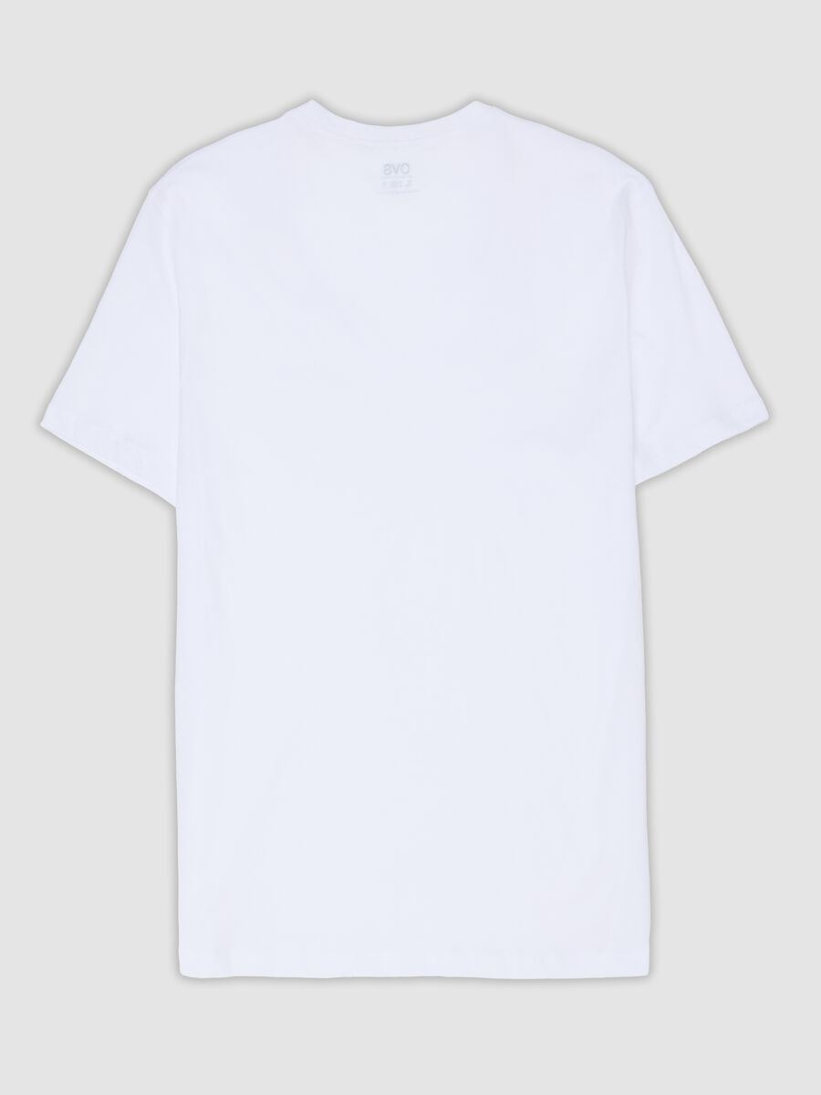 2-pack of white pure extra-fine cotton T-shirts with deep V-neck_6