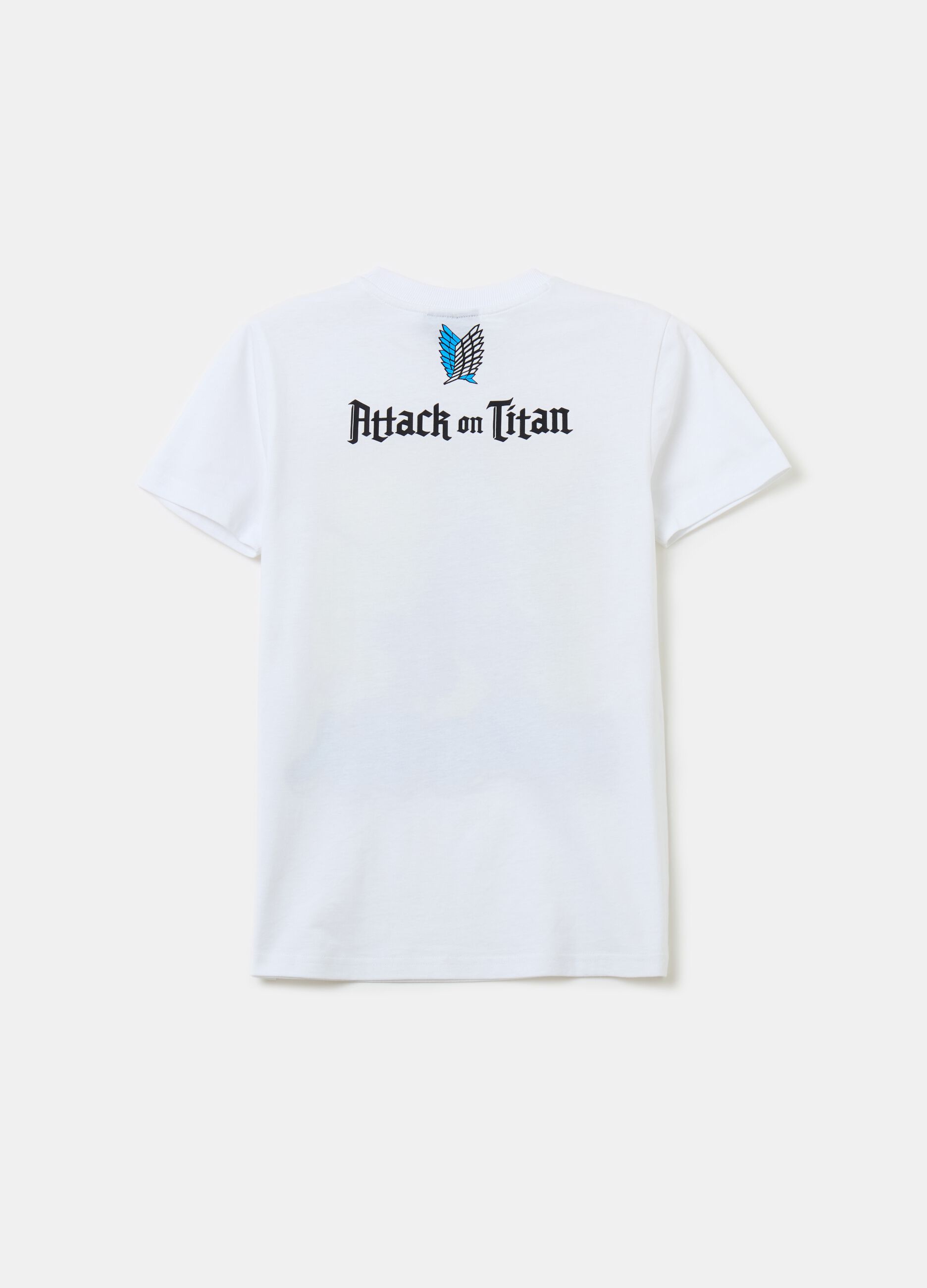 T-shirt with Attack on Titan print