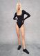 Scoop-Neck Bodysuit Black_1