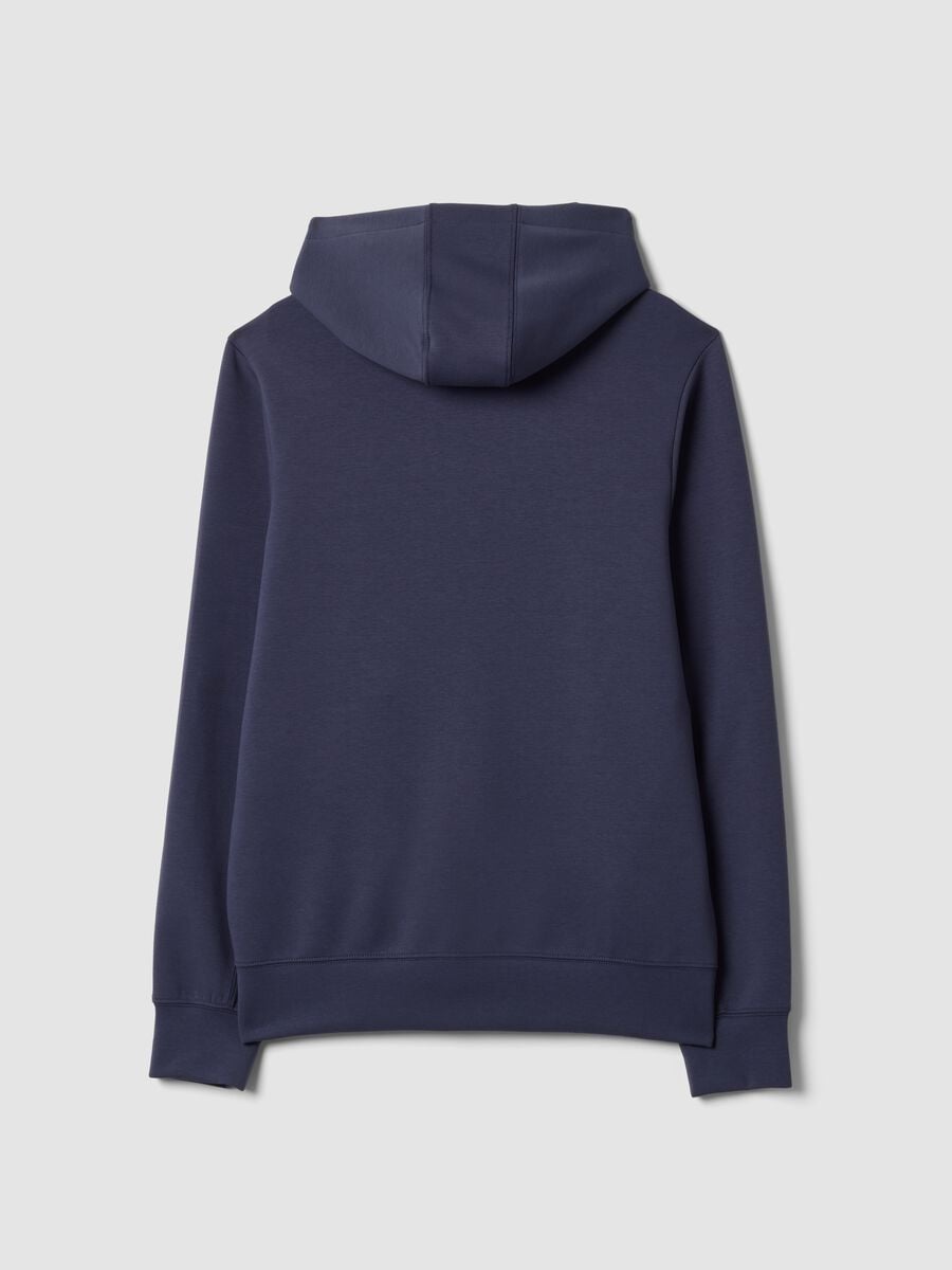 Breathable blue full-zip in 2-way stretch fabric_6