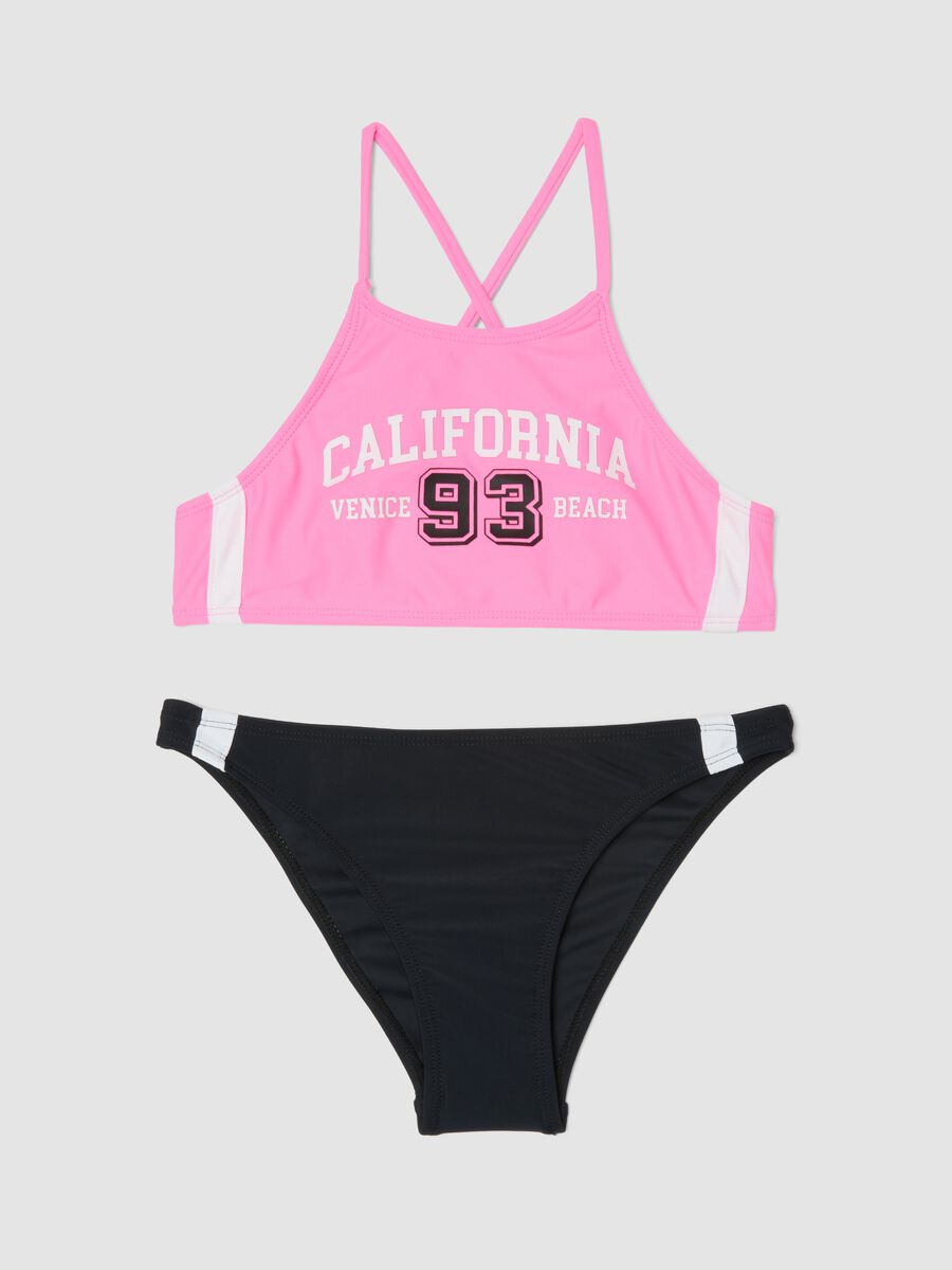 Pink stretch bikini_0