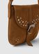 Borsa a tracolla marrone in vera pelle con borchie_3