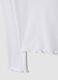 White pure cotton long-sleeve crew-neck T-shirt, regular fit_5