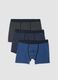 Multicolour organic stretch cotton midi boxer 3-pack_0