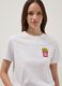 White pure cotton T-shirt with embroidery_2