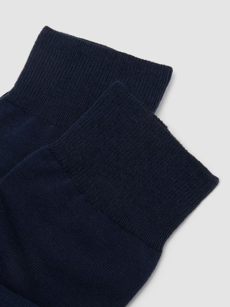2-pack of multicolour mid-calf socks in stretch cotton_2