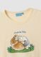 Beiges Regular-Fit-T-Shirt aus reiner Baumwolle mit s&uuml;&szlig;em Tier-Print_5