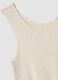 Beige viscose-blend fitted top_5
