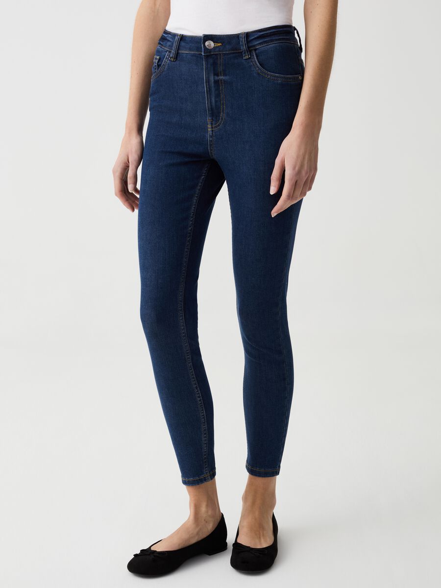 Skinny-fit crop jeans_1
