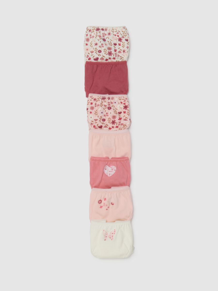 Multicolour pure cotton baby girl's underwear multipack_3