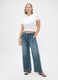 Blue Wide-Leg Denim Trousers_1