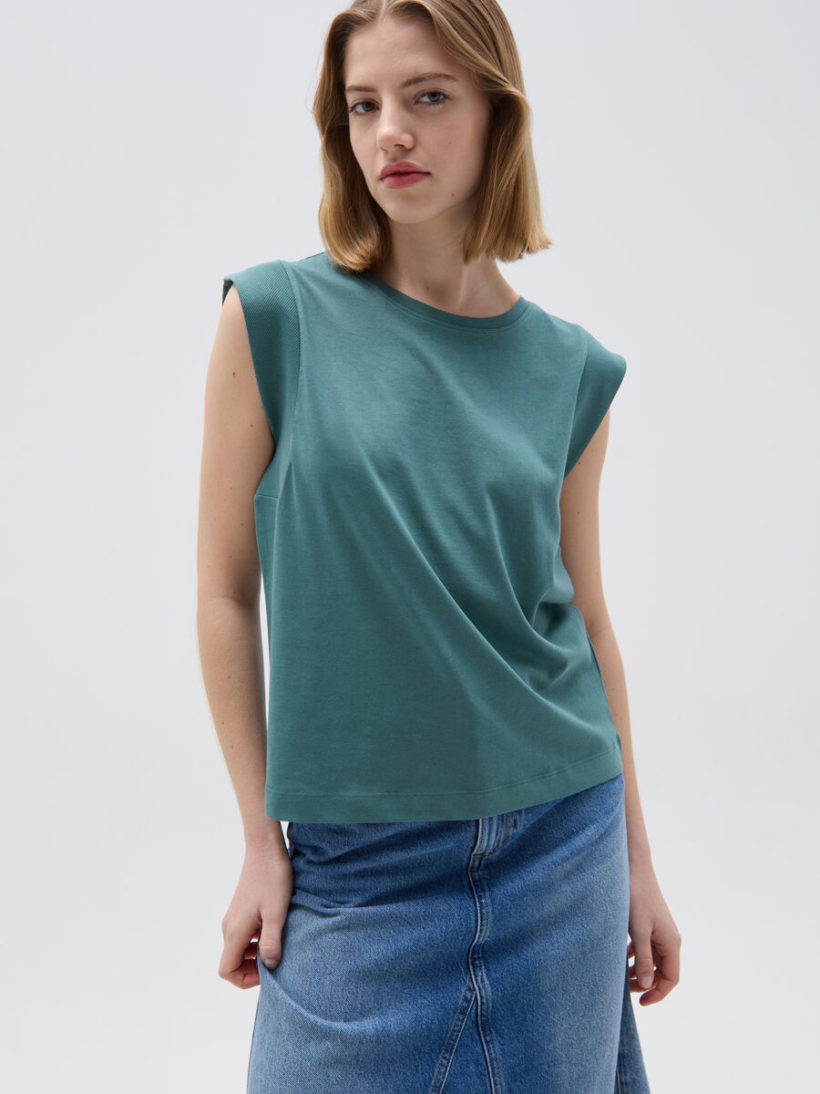 Camiseta sin mangas relaxed fit_1