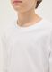 White pure cotton regular fit t-shirt for boys_2