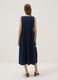 Robe midi bleue en pur coton_3