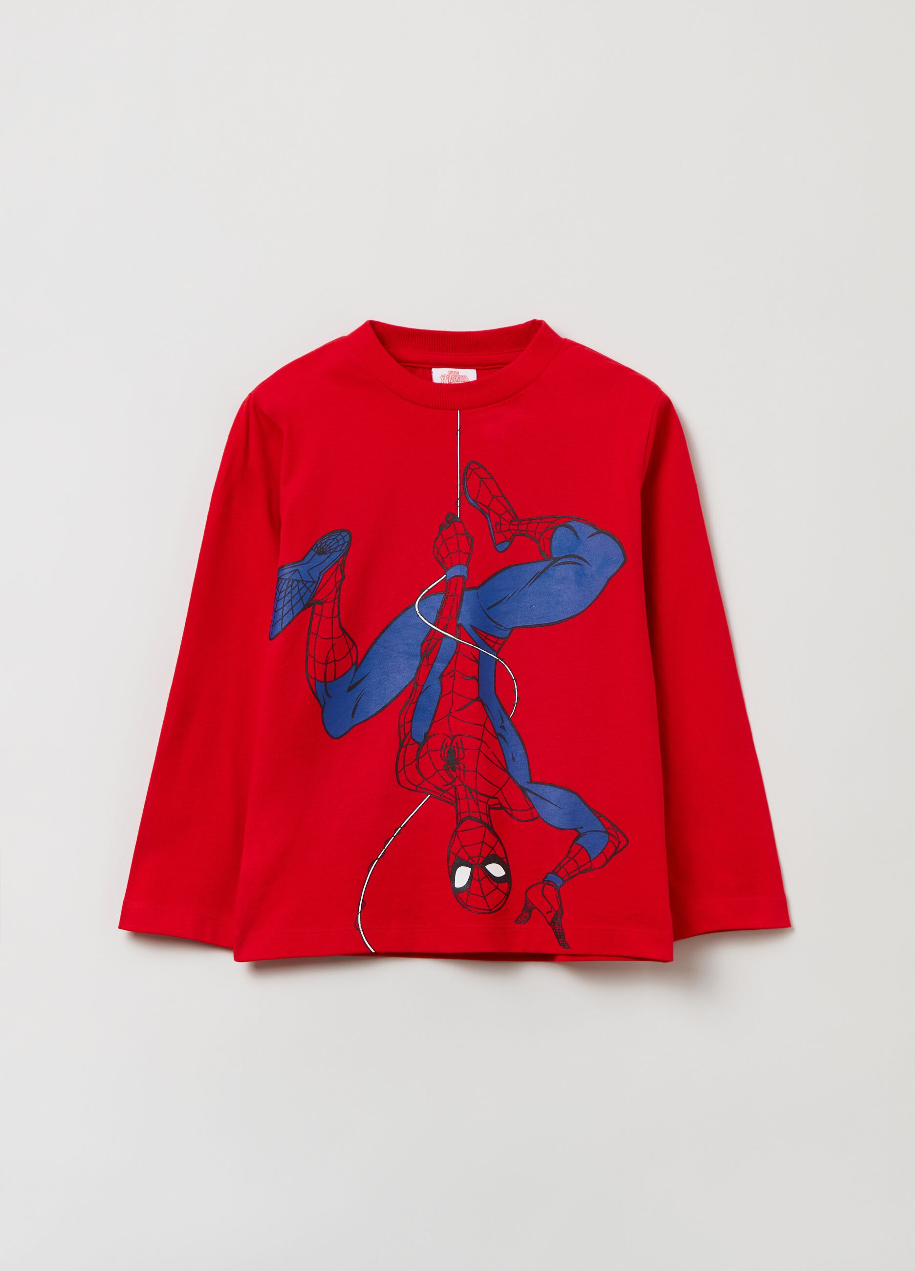 T-shirt a maniche lunghe Marvel Spider-Man 