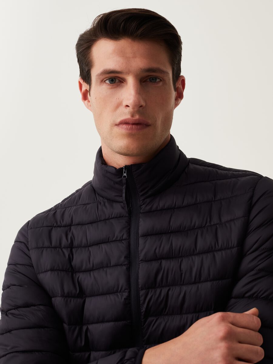 Ultralight down jacket with high neck_3