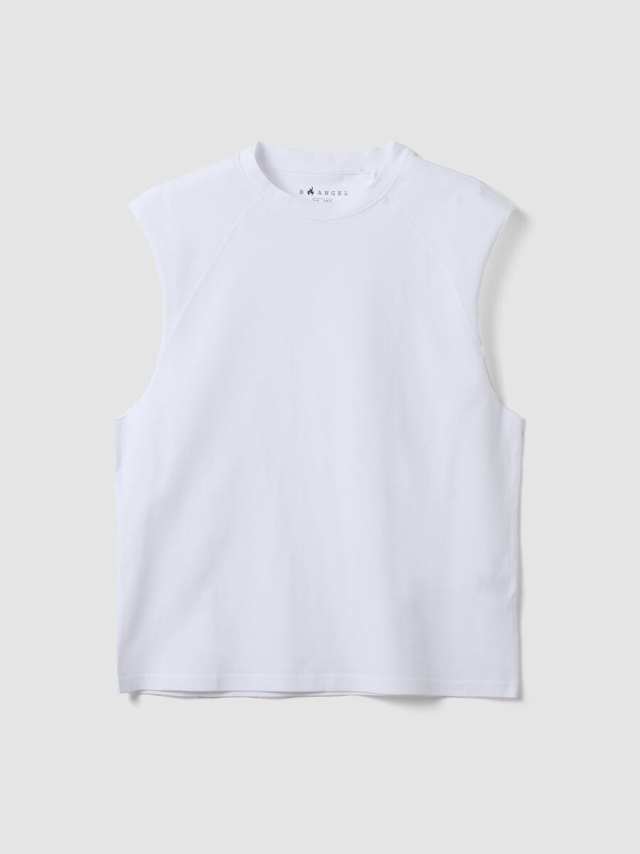 Camisola de al&ccedil;as branca em algod&atilde;o puro &ndash; corte regular_4